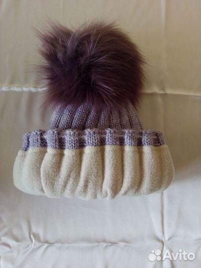 Шапка вязаная новая женская