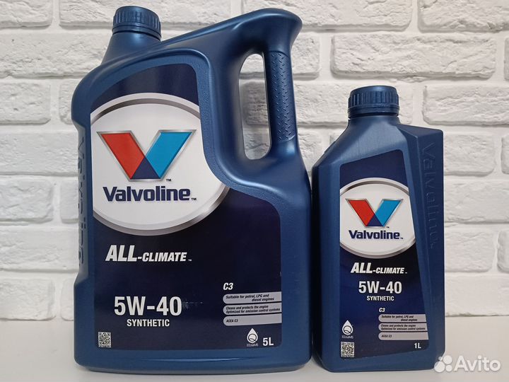 Масло моторное Valvoline AllClimate C3 5W-40 5л