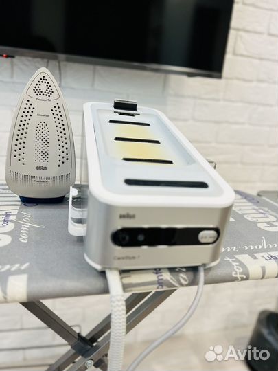 Утюг с парогенератором braun