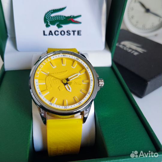 Часы наручные Lacoste sports (yellow)