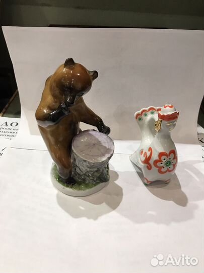 Фарфоровые статуэтки лфз