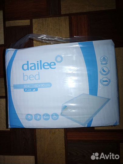 Пеленки одноразовые 60х90 30 штук