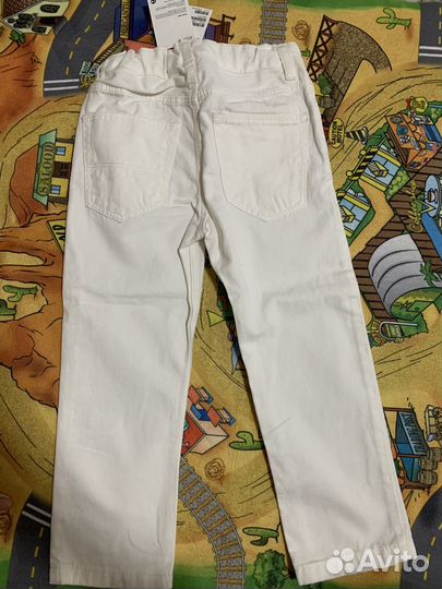 Новый белый комплект для мальчика