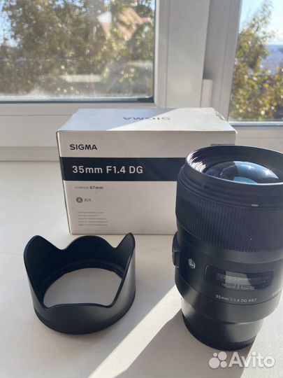 Объектив sigma 35 mm 1 4 sony