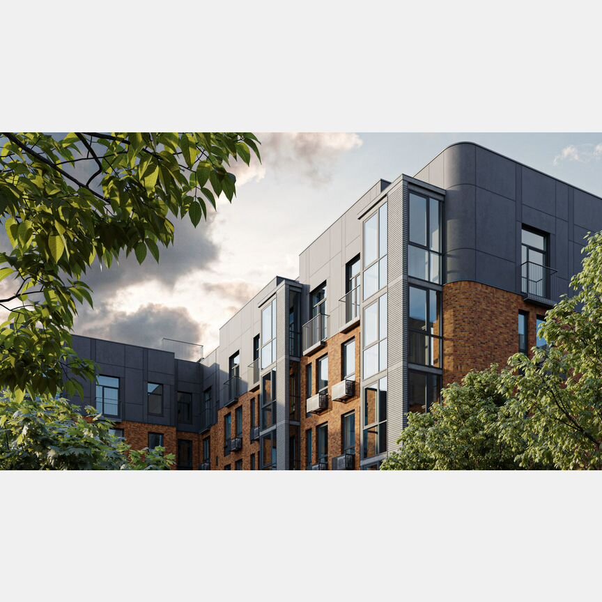 3-к. квартира, 85,3 м², 2/6 эт.