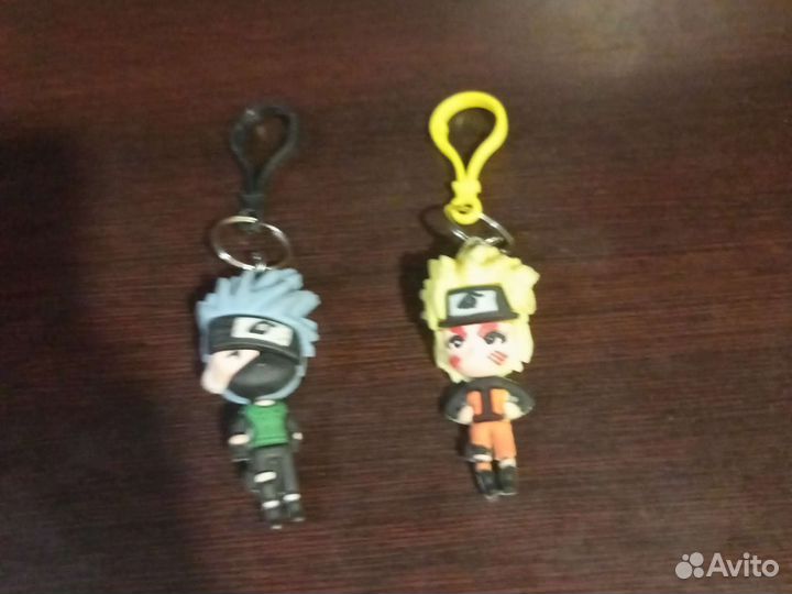 Аниме брелки Наруто и какаши