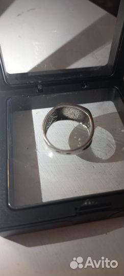 Серебряный мужской перстень