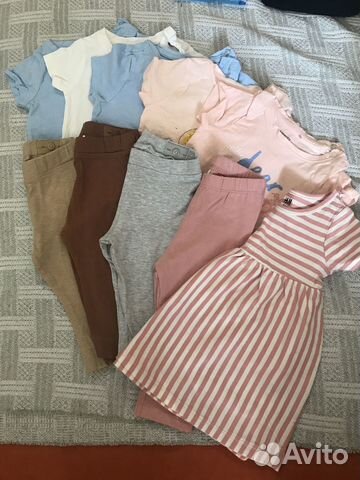 Брендовые вещи на девочку 3-6 месяцев