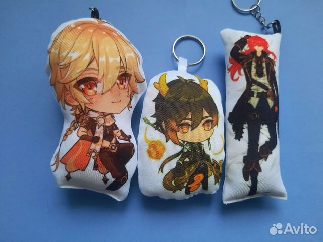 Брелоки с геншин импакт и не только