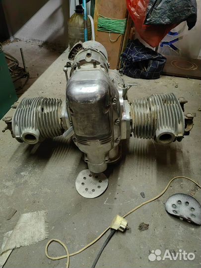 Двигатель Урал + Коробка