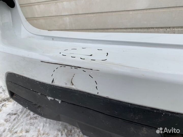 Бампер задний Лада Х-Рей 1