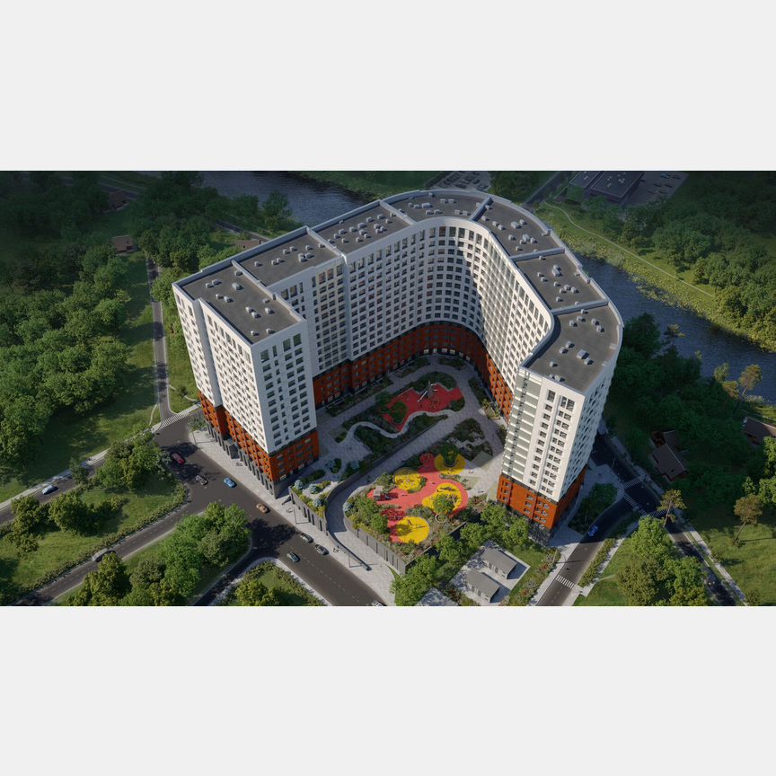 1-к. квартира, 48,1 м², 13/17 эт.