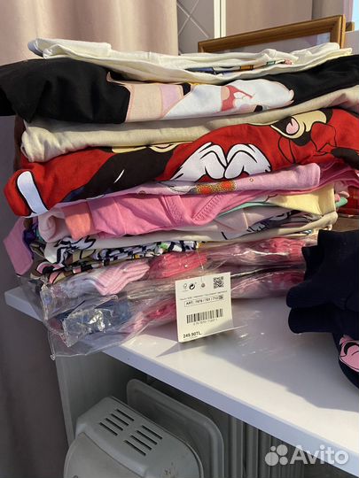 Вещи пакетом для девочки на брони