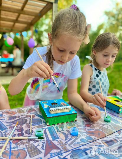 Мастер-класс для детей муз. инструмент - Калимба