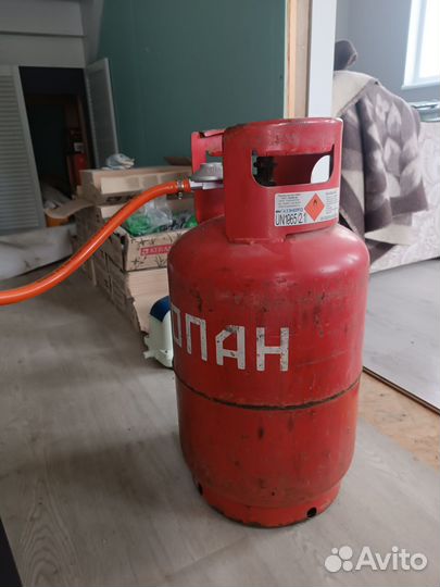 Газовый обогреватель с баллоном