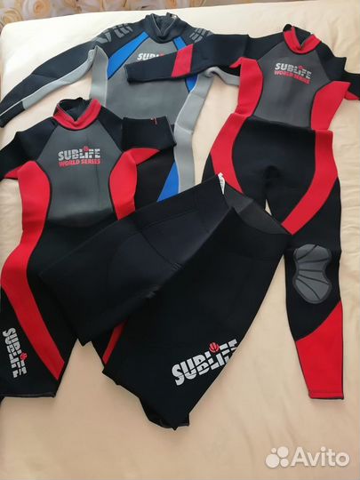 Костюмы для виндсерфинга, дайвинга, сплава S, XS