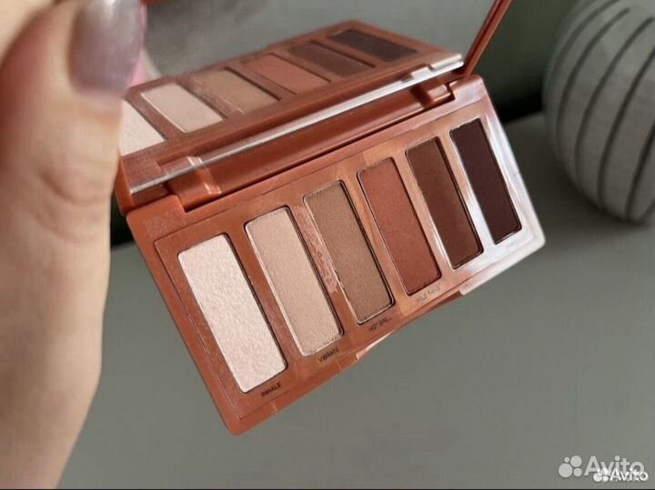 Палетка теней Urban decay naked petite heat