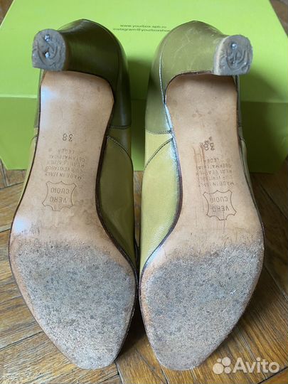 Ботильоны натуральная кожа