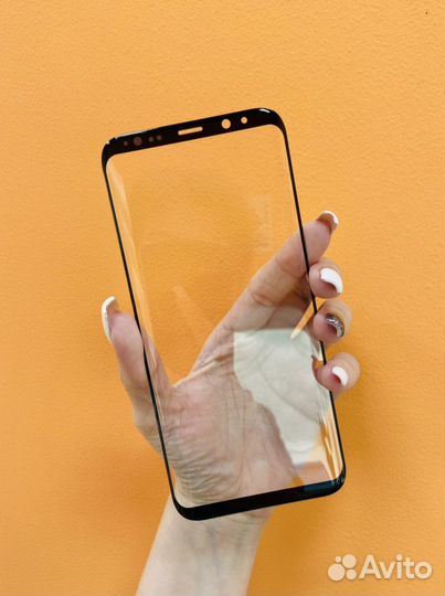Стекло (тачскрин) Samsung S8 Plus + установка