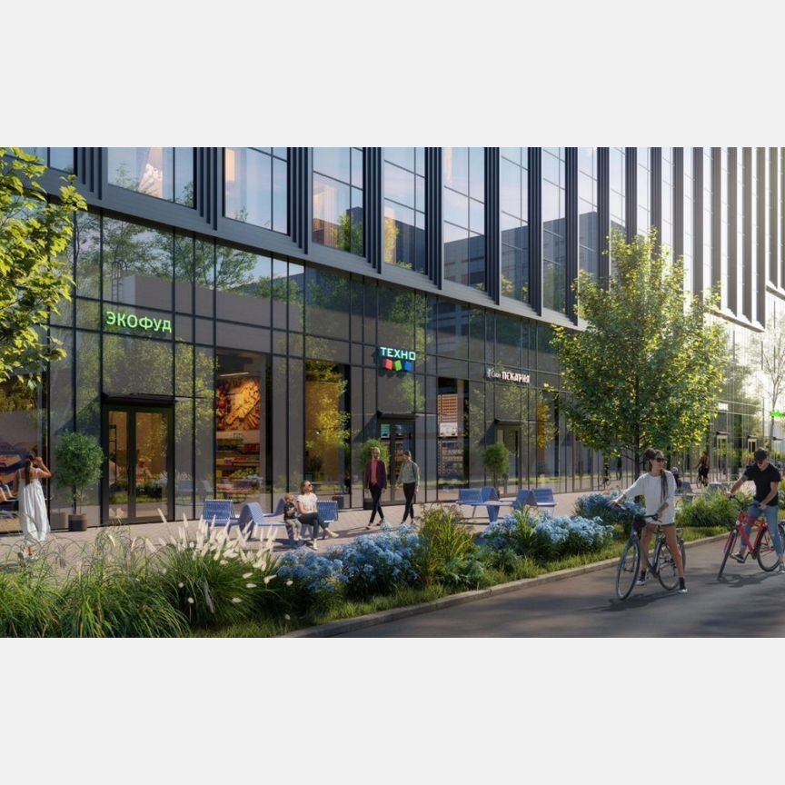 2-к. квартира, 65,6 м², 21/58 эт.