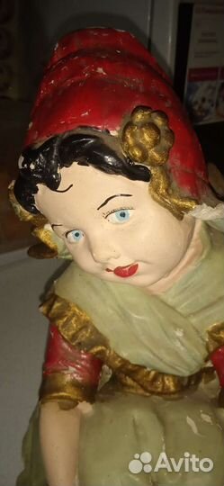 Статуэтка копилка гипс 30-40х годов