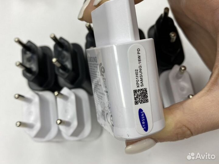 Зарядное устройство Samsung USB-C 18W (опт)