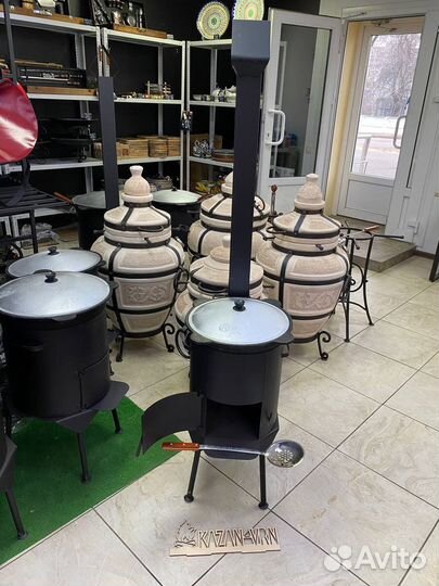 Казан чугунный 12 литров