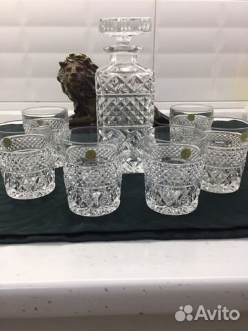 Штоф со стаканами Чехия