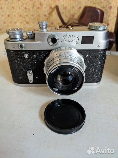 Фотоаппараты ломо Любитель 1, Зоркий 6, фэд 3