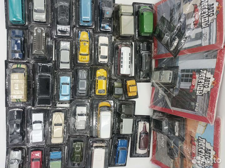 Масштабные модели 1:43 Автолегенды СССР Деагостини