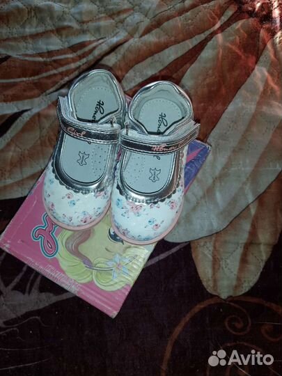 Туфли для девочки 20 размер