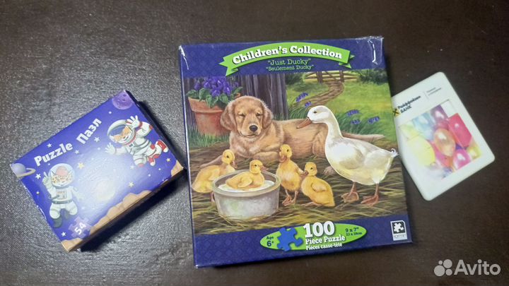Детские пазлы разные