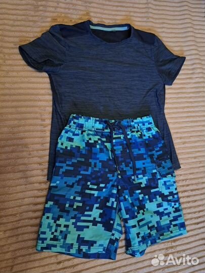 Летний костюм для мальчика 8/10 лет