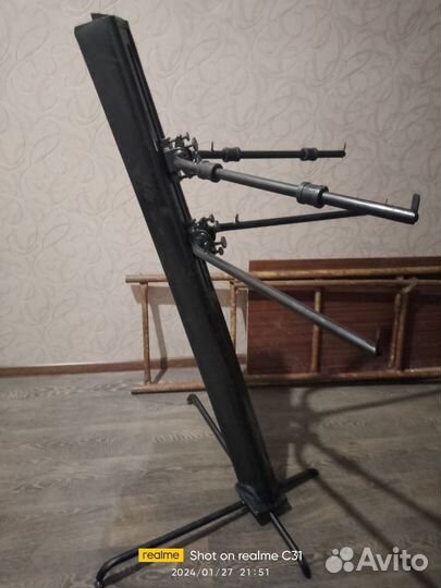 Стойка для клавишных 1+1