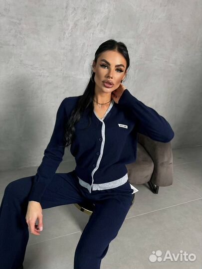 Кашемировый костюм miu miu