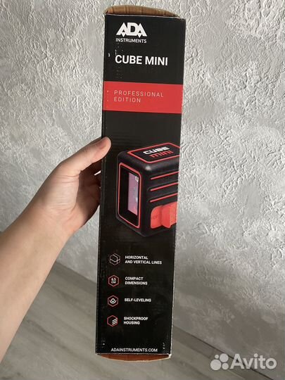 Лазерный уровень ada cube mini