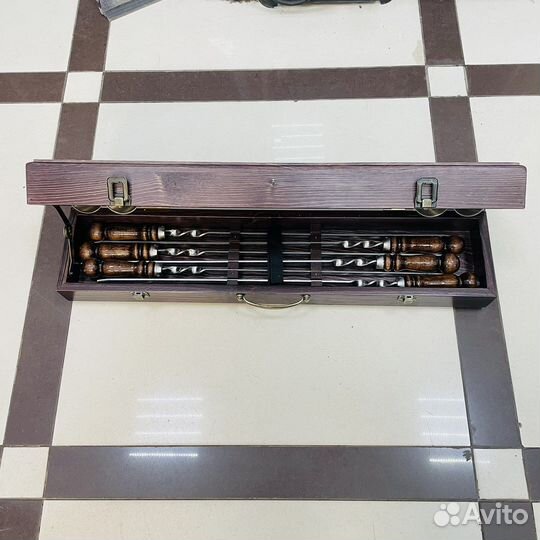 Шашлычный Набор Деревянный