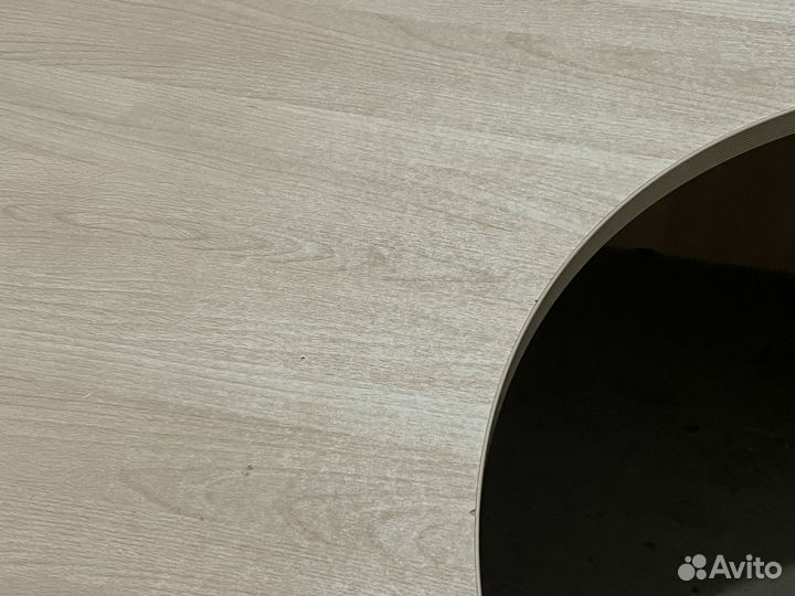 Стол офисный с дефектами 160х120, бу