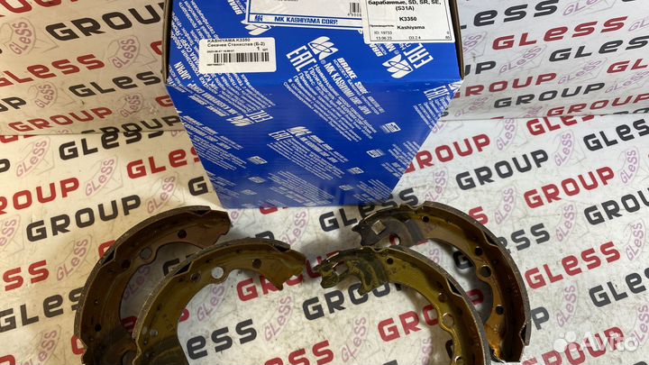 Колодки задние барабанные SD SR SE (S31A) Bongo