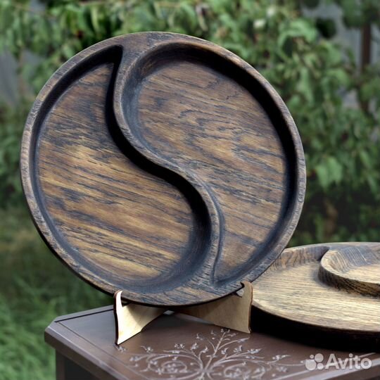 Деревянная менажница 