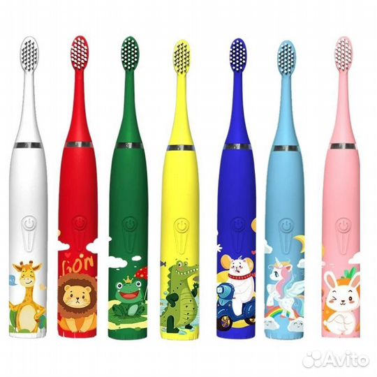Электрическая зубная щетка детская