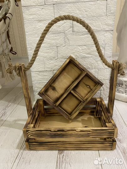 Ящик деревянный