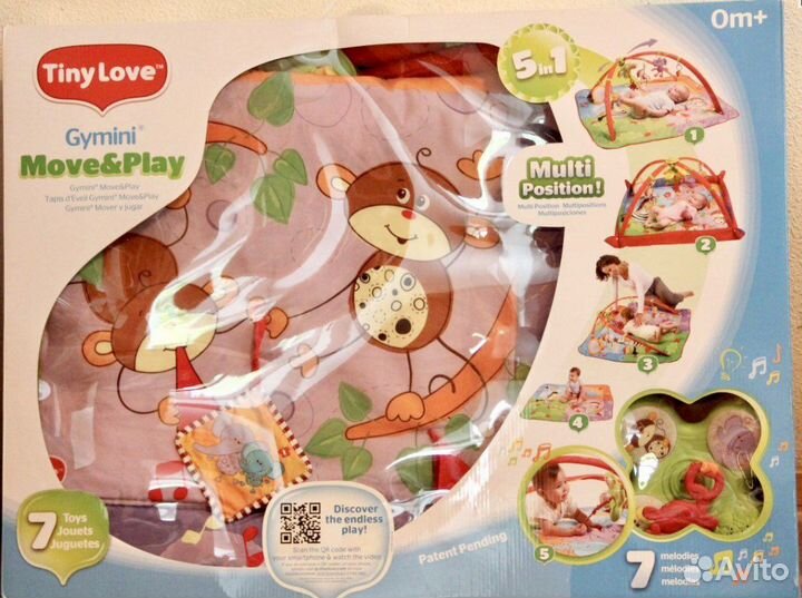 Развивающий коврик tiny love