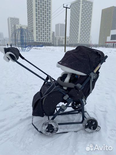 Санки-коляска Ника 8-1