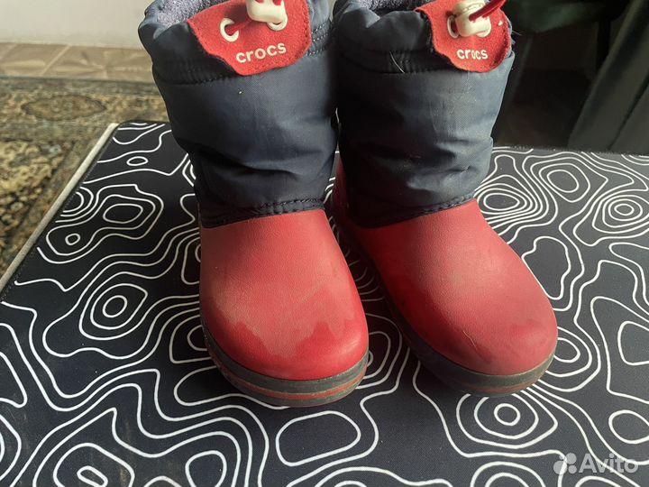 Сапожки crocs (С 10) 26-27 размер 16,6см