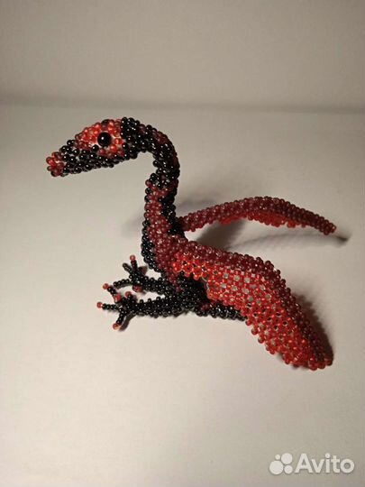 Дракон из бисера