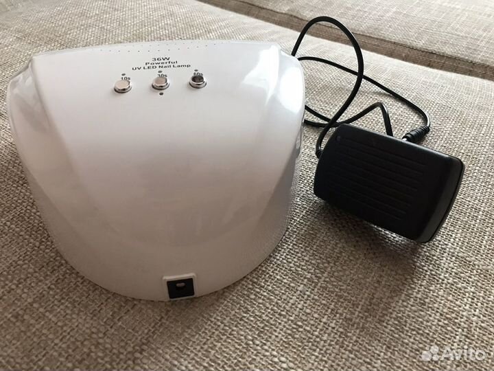 Лампа LED quick для ногтей плюс аксессуары