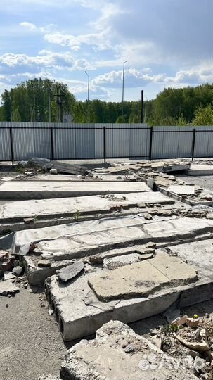 Плиты перекрытия бу