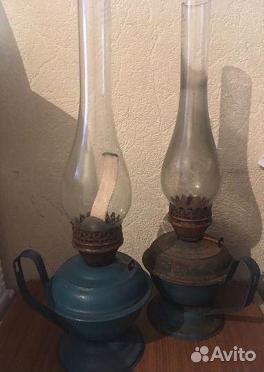 Лампа керосиновая старинная