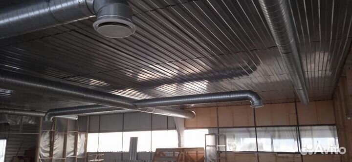 Монтаж систем вентиляции и кондиционирования